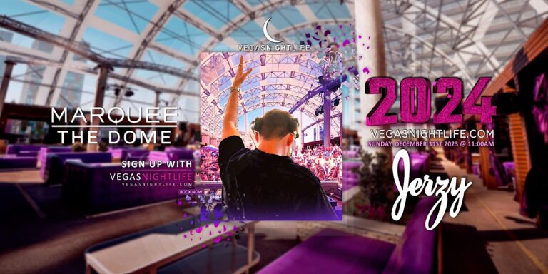 2024 Las Vegas New Year's Eve Day Party | Marquee Dome