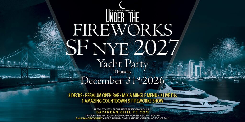 2027 SF New Year's Eve Party Under the Fireworks Cruise