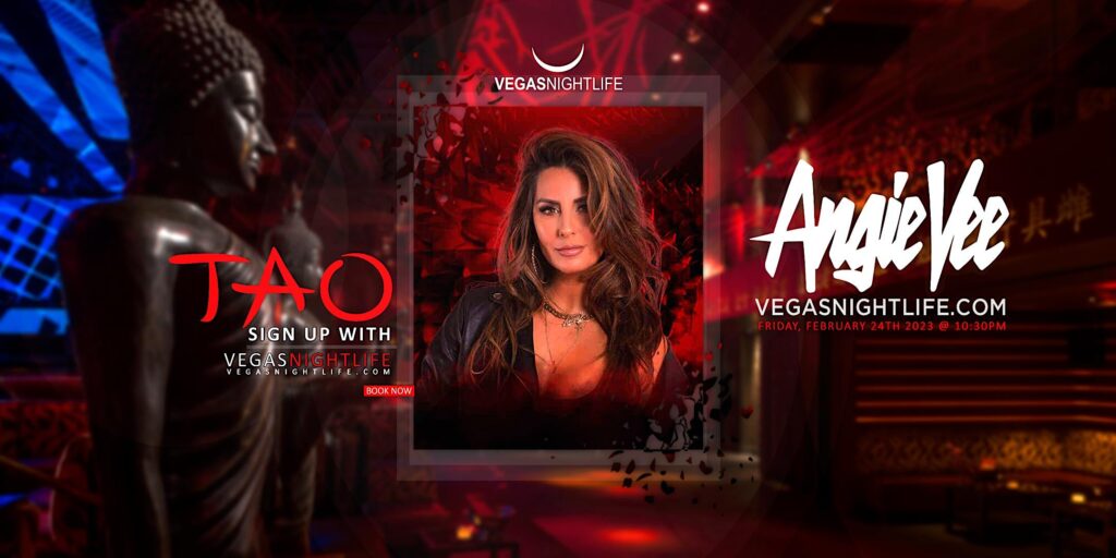 Angie Vee | Friday Las Vegas | TAO Nightclub