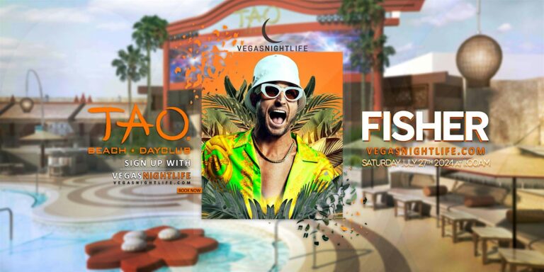 Fisher | Saturday Pool Party Vegas | TAO Beach