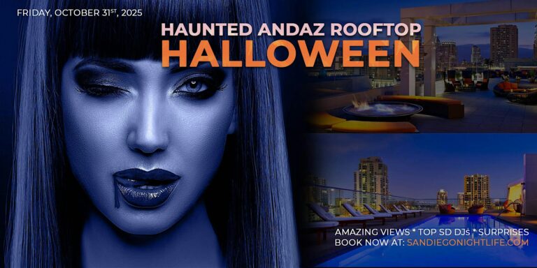 Haunted Andaz San Diego Halloween Rooftop Party
