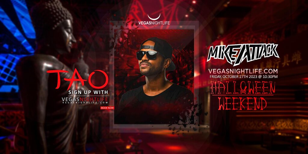 Mike Attack | Vegas Halloween Party Friday | TAO Nightclub
