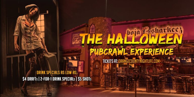 Newport Beach Halloween Pub Crawl Saturday