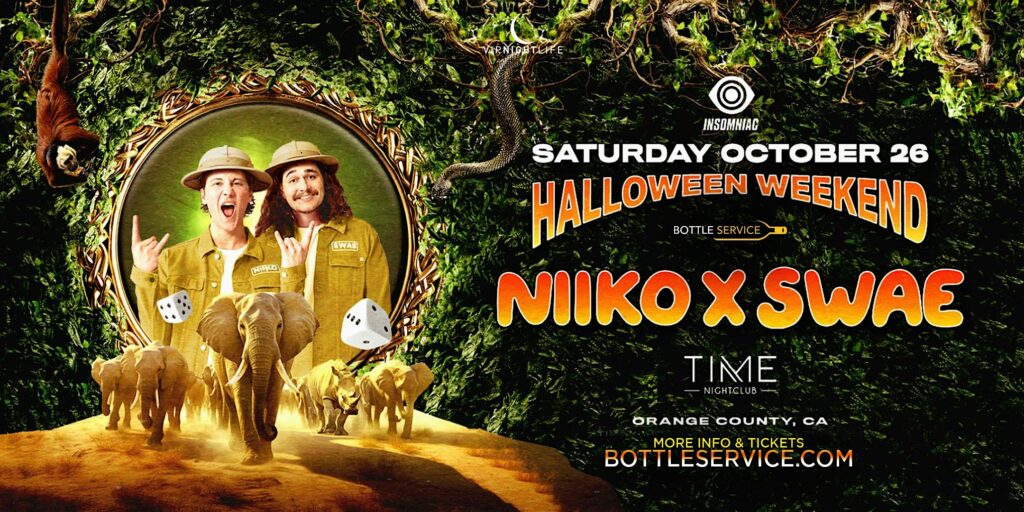 Niiko x SWAE | Halloween Weekend Party OC | Time Nightclub