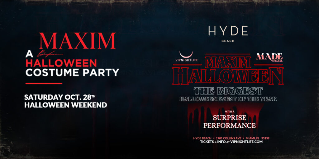 Maxim Halloween Party with Trey Songz | Miami