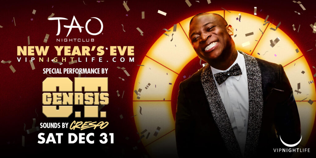 TAO Las Vegas New Year's Eve Party 2023 w/ O.T. Genasis