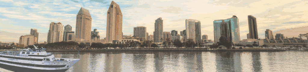 Adventure Hornblower San Diego Skyline