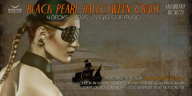 Black Pearl Boston Halloween Party Cruise