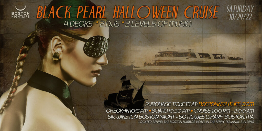 Boston Halloween Black Pearl Party Cruise