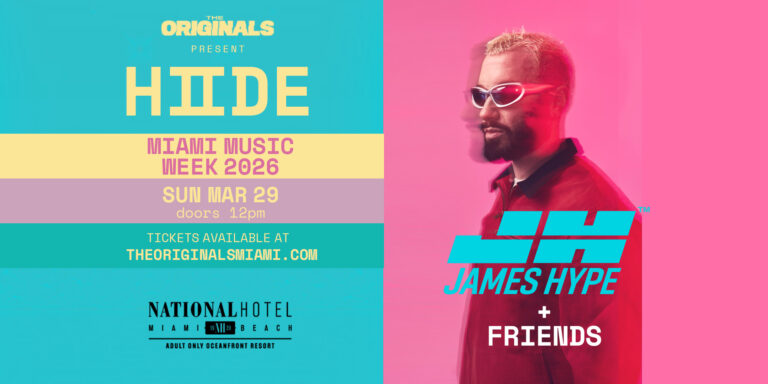 James Hype | Miami Music Week Party Sunday
