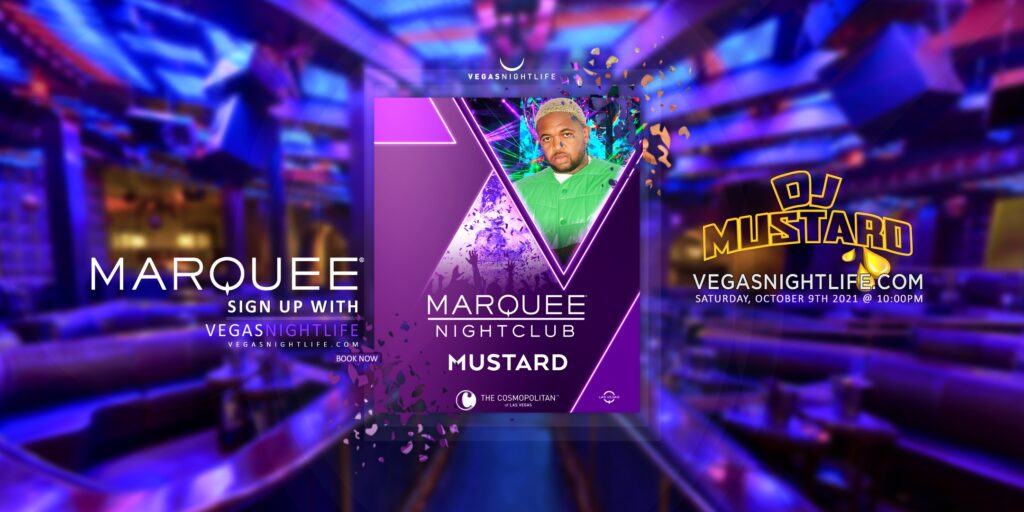 Marquee Nightclub Saturday Las Vegas | DJ Mustard