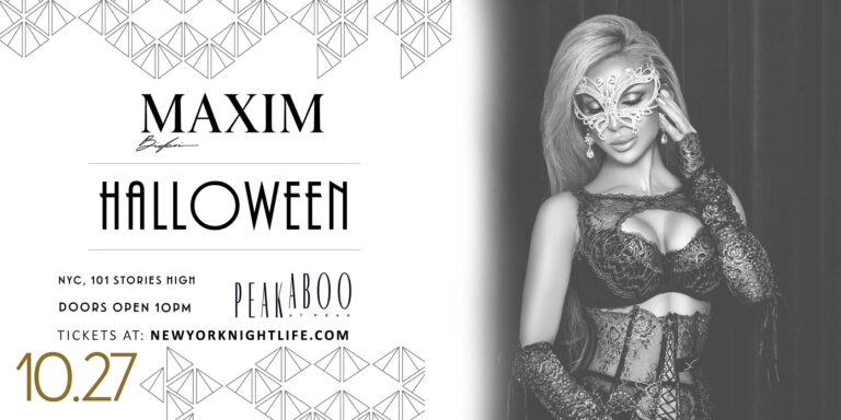 MAXIM Halloween New York Party Friday