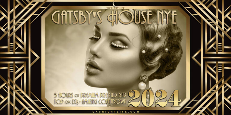 2024 Oklahoma City New Year's Eve Party - Gatsby's House