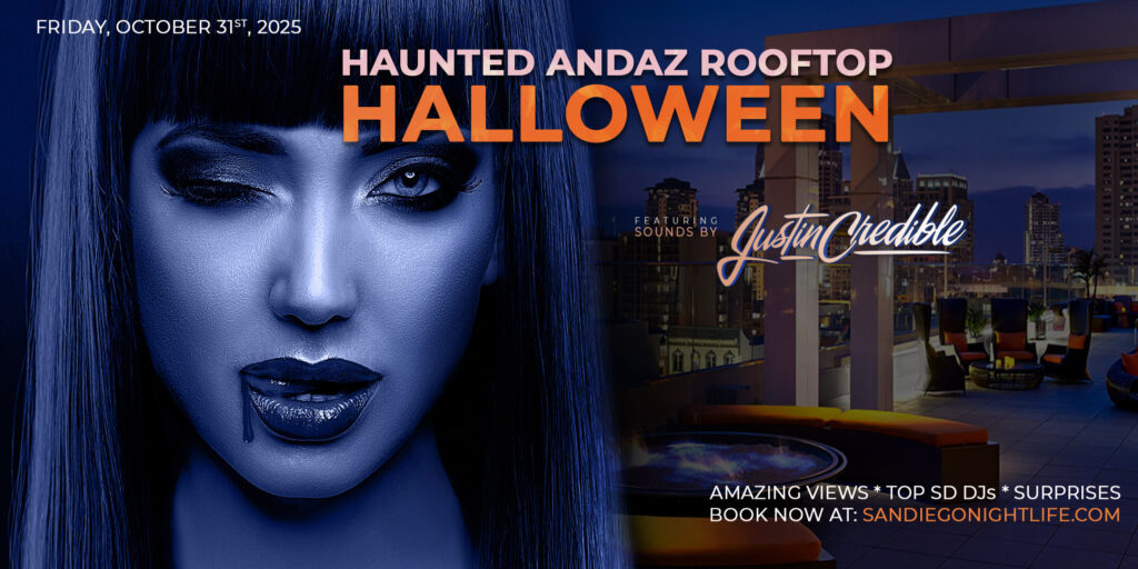 Haunted Andaz San Diego Halloween Rooftop Party