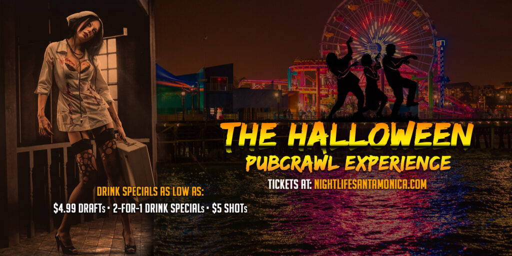 Santa Monica Halloween Pub Crawl Party Saturday
