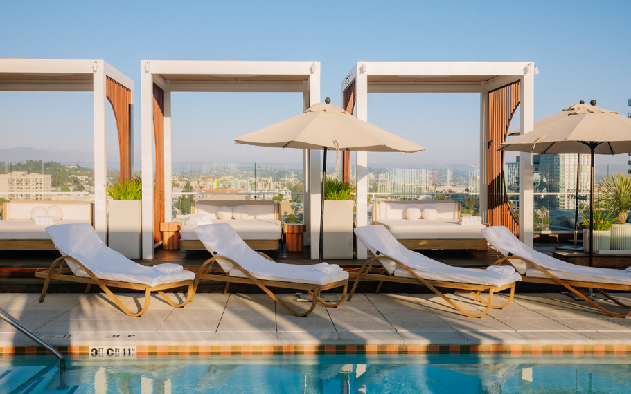 W Hollywood Hotel Rooftop Pool & WET Deck