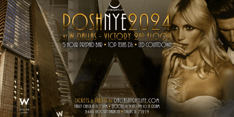 W Dallas Posh New Year's Eve Party 2024
