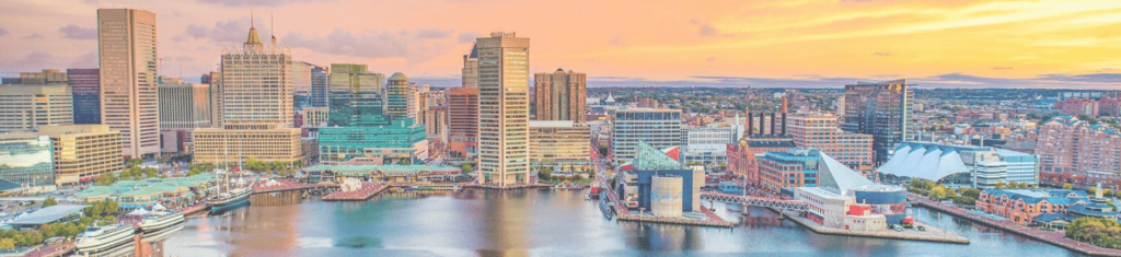 Baltimore City Skyline bg