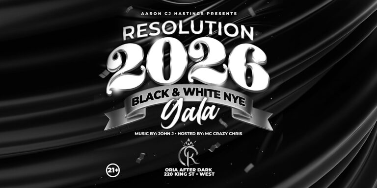 Resolution 2026 | Toronto New Year's Eve Party