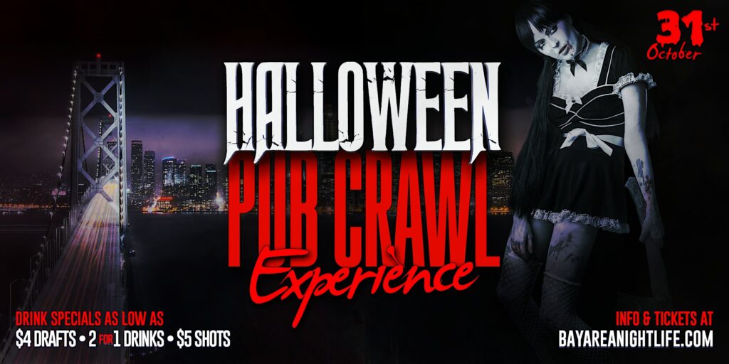 San Francisco Halloween Night Pub Crawl Party
