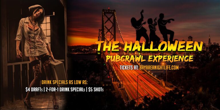 San Francisco Halloween Pub Crawl Saturday Party