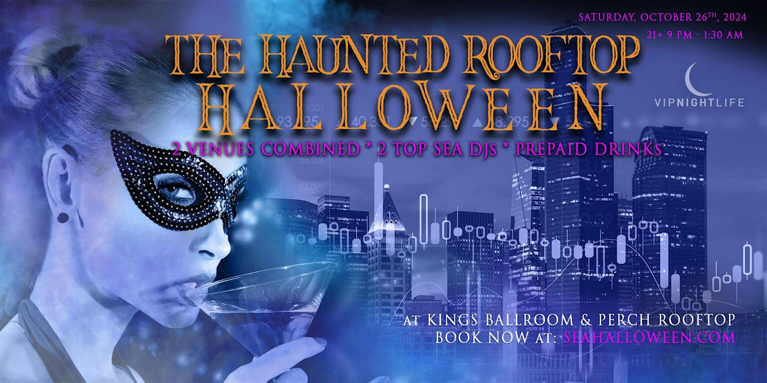 Haunted Hotel Rooftop Seattle Halloween Party – Pier Pressure