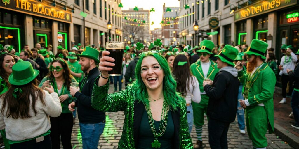 The "Irish Goodbye" | St. Paddy’s Day Pub Crawl Party Boston | Faneuil Hall