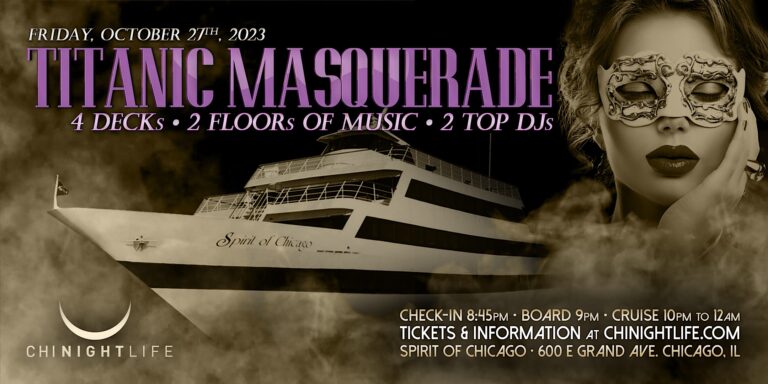 Titanic Masquerade Chicago Halloween Yacht Party