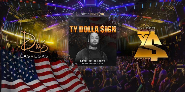 Ty Dolla $ign | Live Concert Party July 4th | Drai's Nightclub