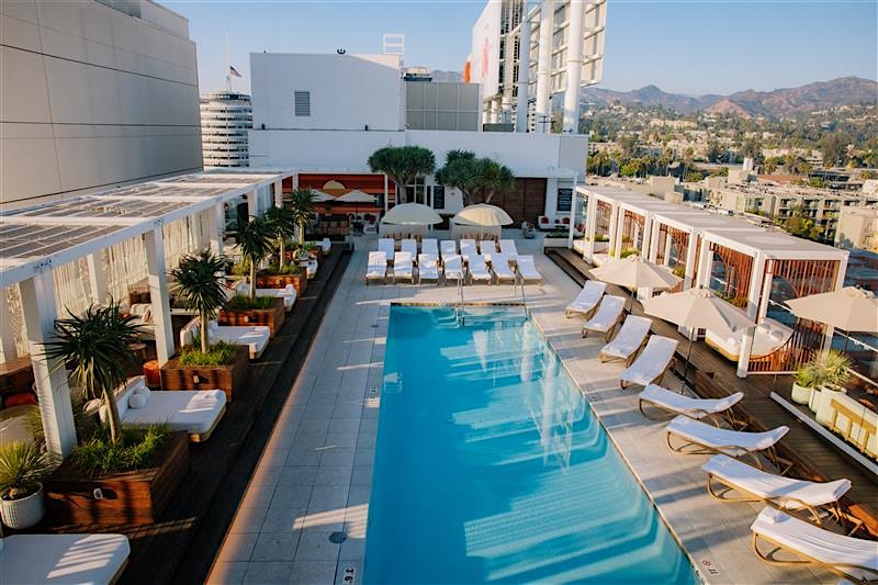 W Hollywood Swim Club | LA Labor Day Saturday Rooftop Pool Party